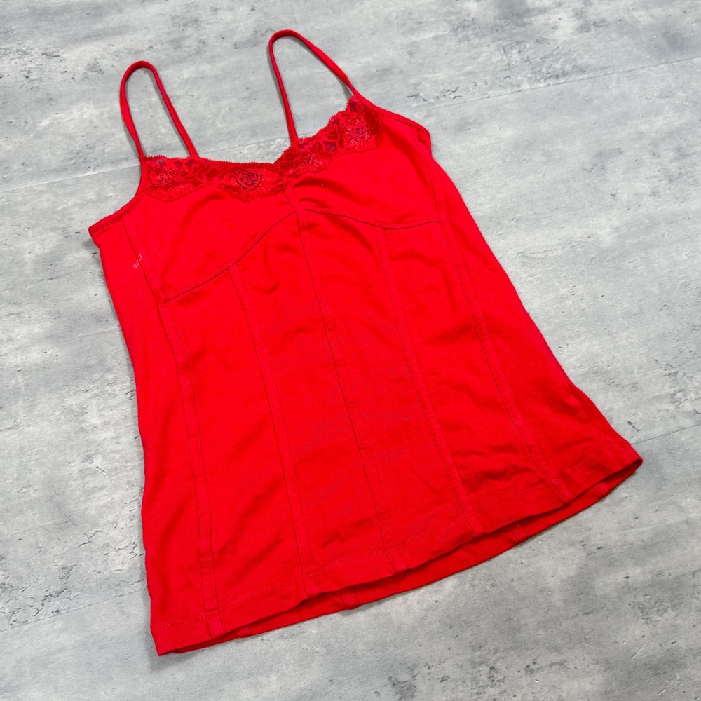 Vintage VTG Y2K 2000's Tristan Lace Trip Cmai Tank Top